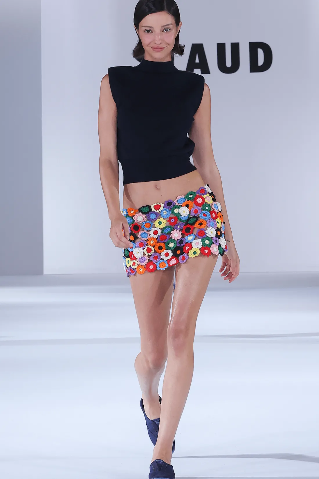 STAUD MAGDALENA SKIRT FLORAL Sale