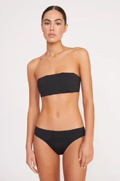 STAUD MALA BIKINI TOP   BLACK New