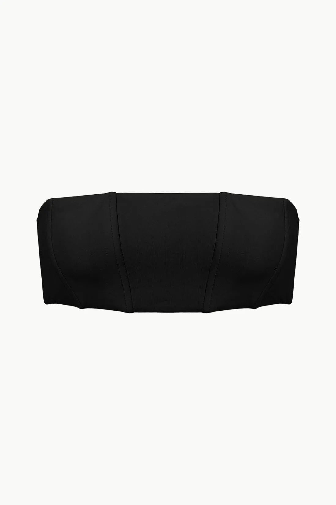 STAUD MALA BIKINI TOP BLACK New