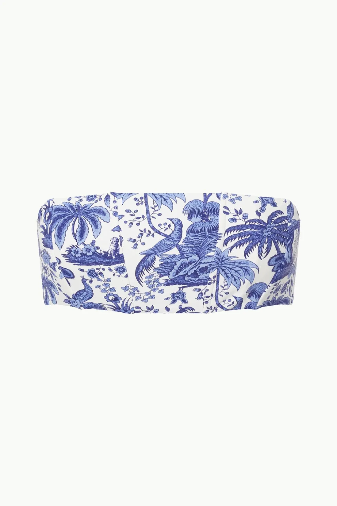STAUD MALA BIKINI TOP BLUE TOILE BLUETOILE Outlet