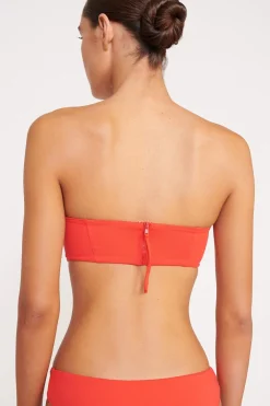 STAUD MALA BIKINI TOP  RED ROSE REDROSE Hot