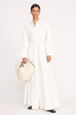 STAUD MAR BUCKET BAG   CREAM Clearance