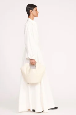 STAUD MAR BUCKET BAG   CREAM Clearance