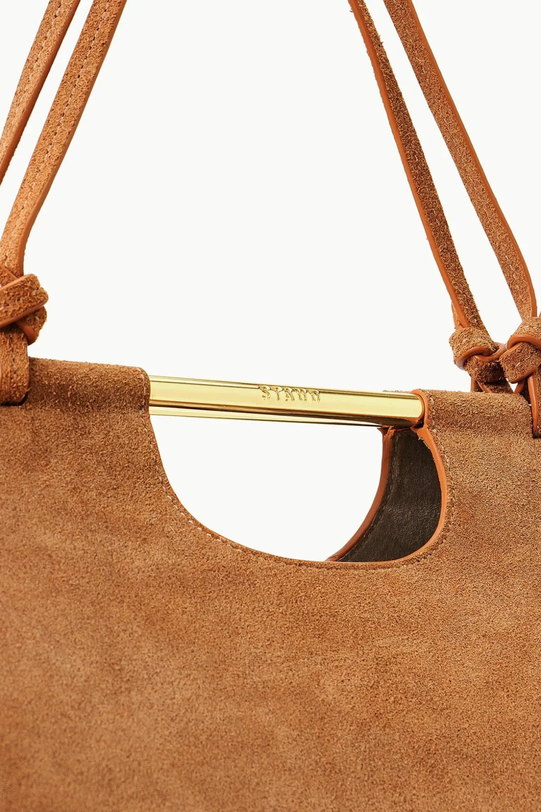STAUD MAR TOTE SUEDE TAN Discount