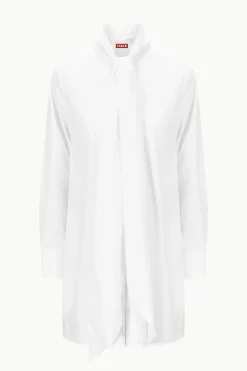 STAUD MARYN DRESS   WHITE Clearance