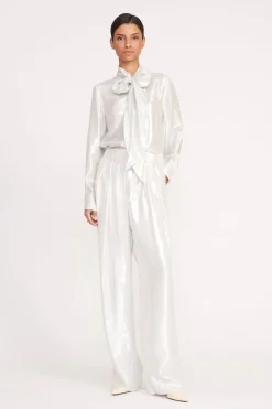 STAUD MARYN TOP   SILVER New