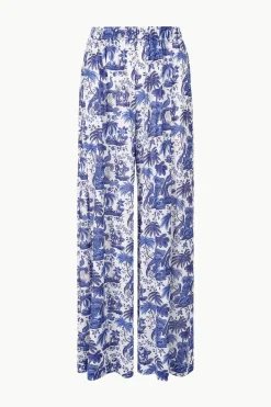 STAUD MARZA PANT BLUE TOILE BLUETOILE Discount
