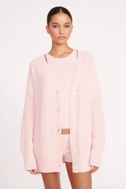 STAUD MATILDA CARDIGAN  CHERRY BLOSSOM CHERRYBLOSSOM Clearance