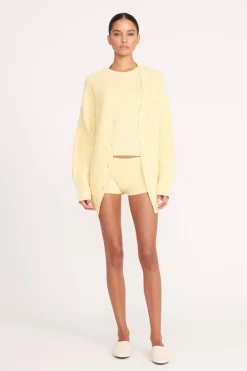 STAUD MATILDA CARDIGAN  LEMON DROP LEMONDROP Hot