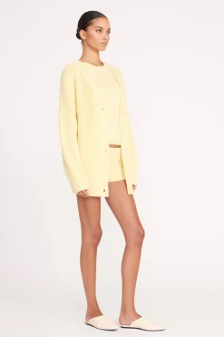 STAUD MATILDA CARDIGAN  LEMON DROP LEMONDROP Hot
