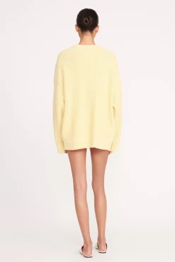 STAUD MATILDA CARDIGAN  LEMON DROP LEMONDROP Hot
