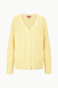 STAUD MATILDA CARDIGAN  LEMON DROP LEMONDROP Hot