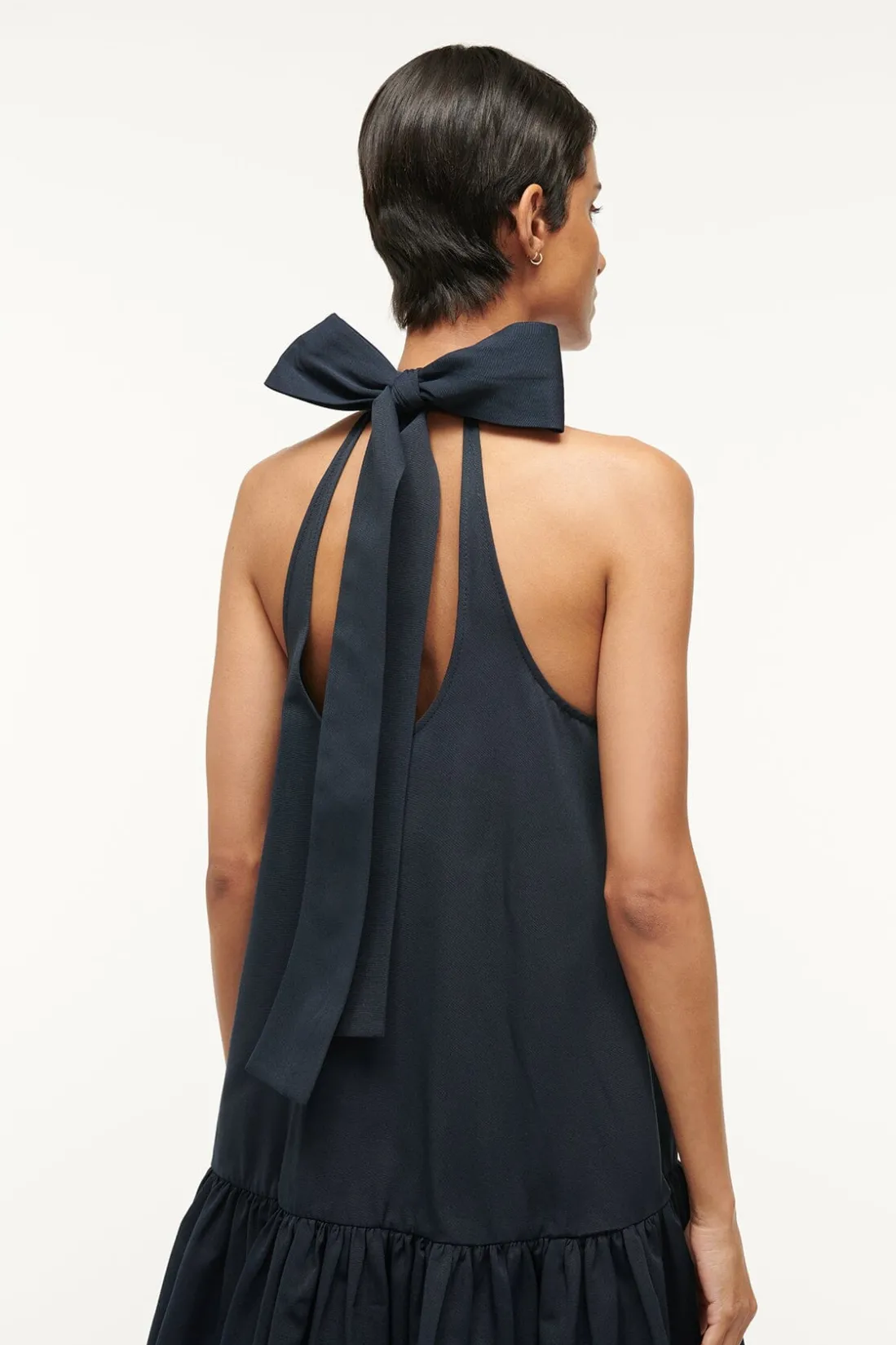 STAUD MAXI MARLOWE DRESS NAVY Discount