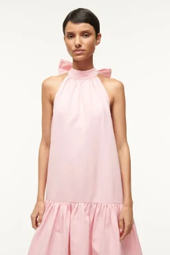 STAUD MAXI MARLOWE DRESS  PEARL PINK PEARLPINK New