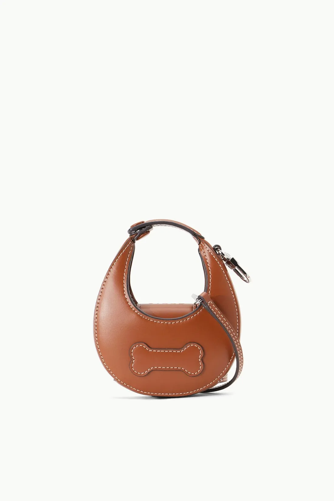 STAUD MICRO MOON POOP BAG CARRIER TAN Clearance
