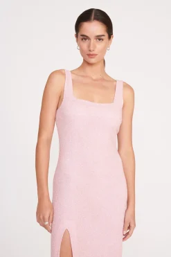STAUD MIDI LE SABLE DRESS  CHERRY BLOSSOM CHERRYBLOSSOM Discount