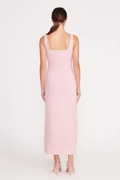 STAUD MIDI LE SABLE DRESS  CHERRY BLOSSOM CHERRYBLOSSOM Discount