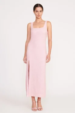 STAUD MIDI LE SABLE DRESS  CHERRY BLOSSOM CHERRYBLOSSOM Discount