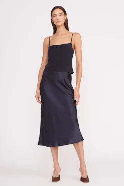 STAUD MILES REVERSIBLE TOP   NAVY Sale