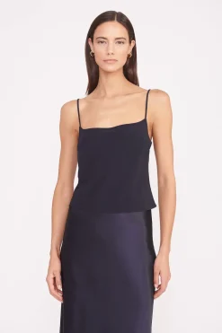 STAUD MILES REVERSIBLE TOP   NAVY Sale