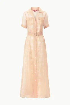 STAUD MILLIE DRESS  BEIGE IVORY TOILE BEIGEIVORYTOILE Hot