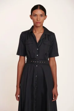 STAUD MILLIE DRESS BLACK Discount
