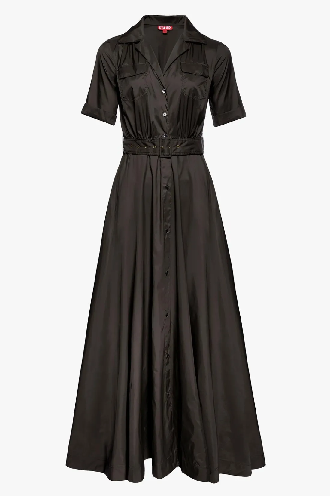 STAUD MILLIE DRESS BLACK Discount
