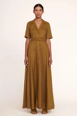 STAUD MILLIE DRESS   CAPER