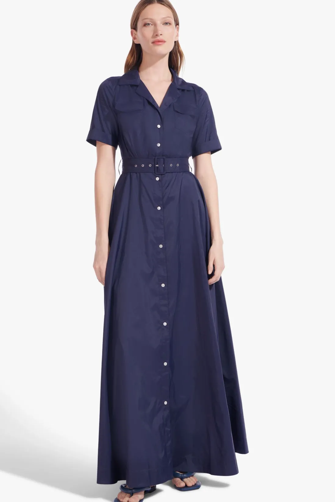 STAUD MILLIE DRESS NAVY Online