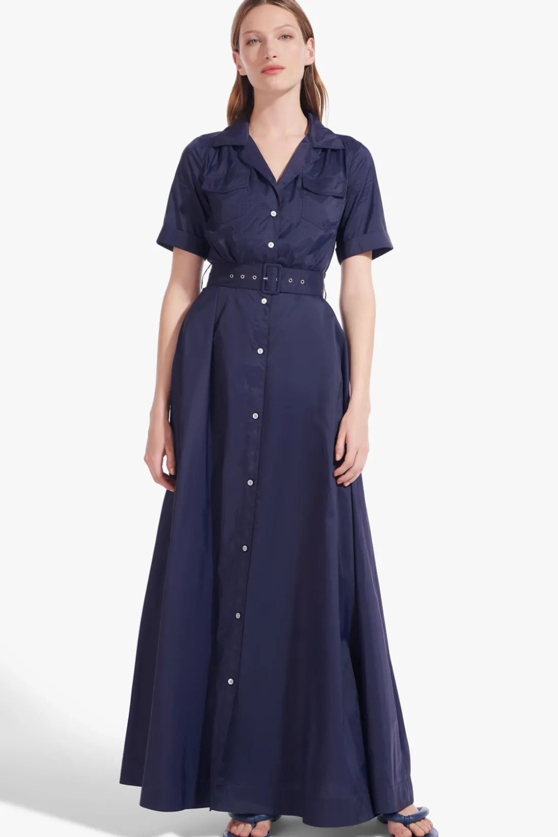 STAUD MILLIE DRESS NAVY Online