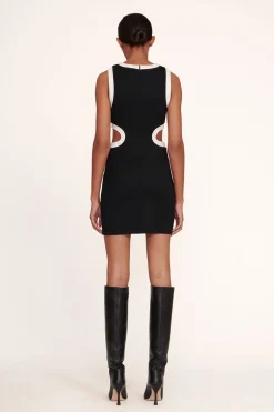 STAUD MINI DOLCE DRESS   BLACK Best