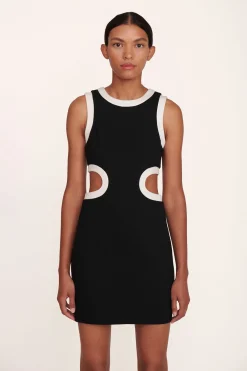 STAUD MINI DOLCE DRESS   BLACK Best