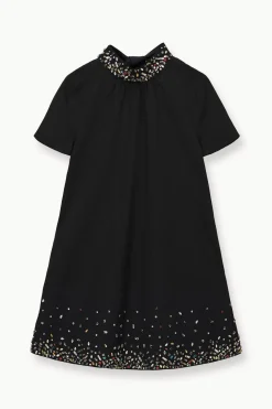 STAUD MINI ILANA DRESS  BLACK SILVER BLACKSILVER Hot