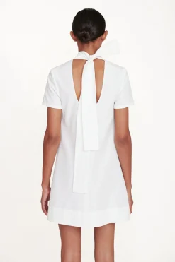 STAUD MINI ILANA DRESS   WHITE Discount