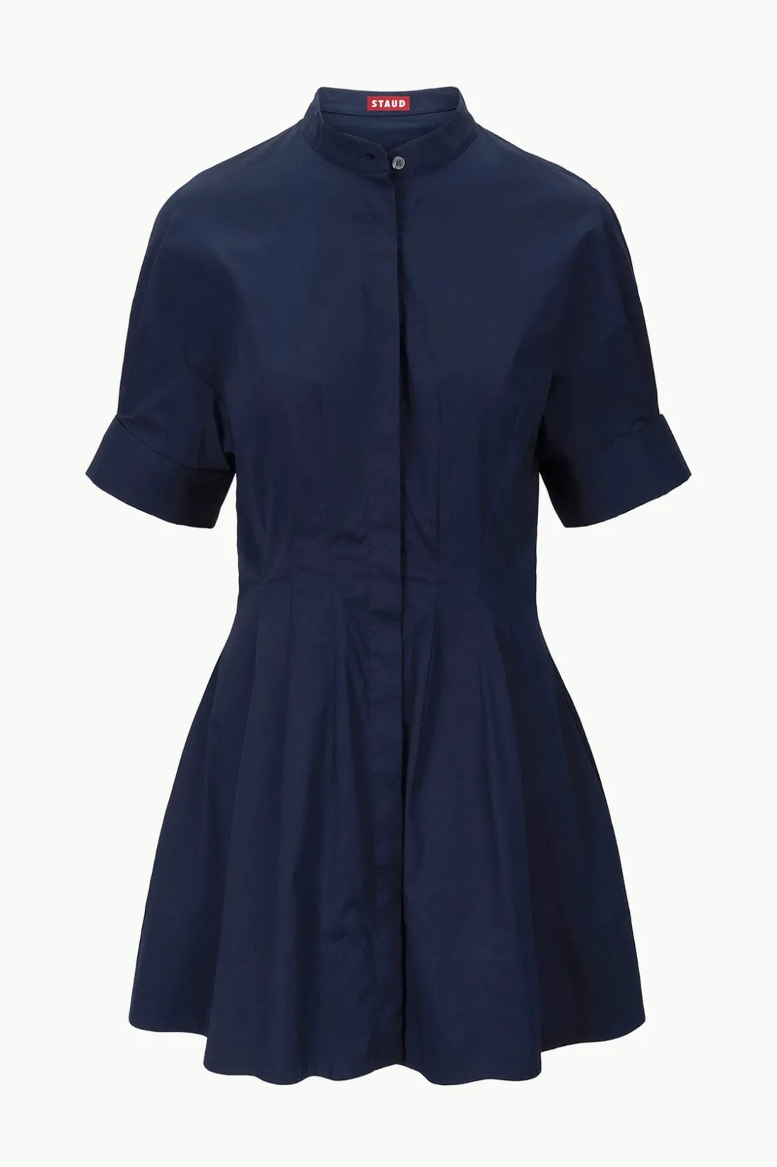 STAUD MINI LORENZA DRESS NAVY Sale