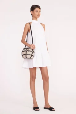 STAUD MINI MARLOWE DRESS   WHITE Online