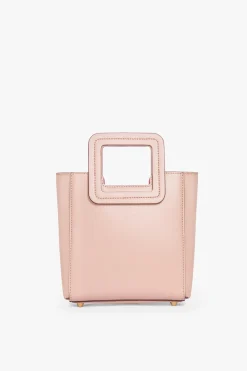 STAUD MINI SHIRLEY LEATHER BAG   BLUSH Online
