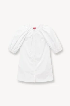 STAUD MINI VINCENT DRESS   WHITE Clearance