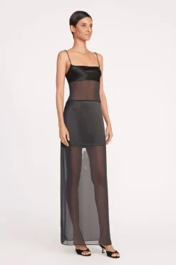 STAUD MISTY DRESS BLACK Online