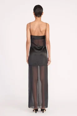 STAUD MISTY DRESS BLACK Online