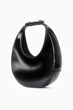 STAUD MOON BAG   POLISHED BLACK Online
