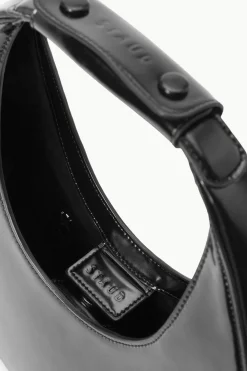 STAUD MOON BAG   POLISHED BLACK Online