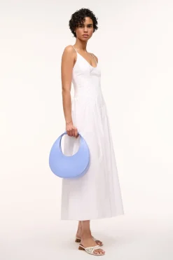 STAUD MOON BAG  BLUE HYDRANGEA BLUEHYDRANGEA Best