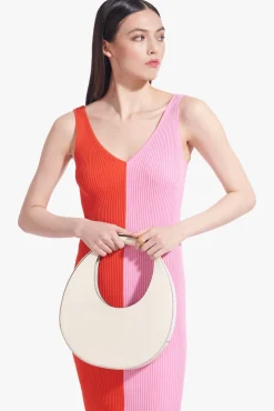 STAUD MOON BAG   CREAM Hot