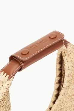 STAUD MOON RAFFIA BAG NATURAL RAFFIA NATURALTAN Outlet