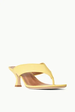 STAUD NATALIA THONG SANDAL BUTTERCUP New