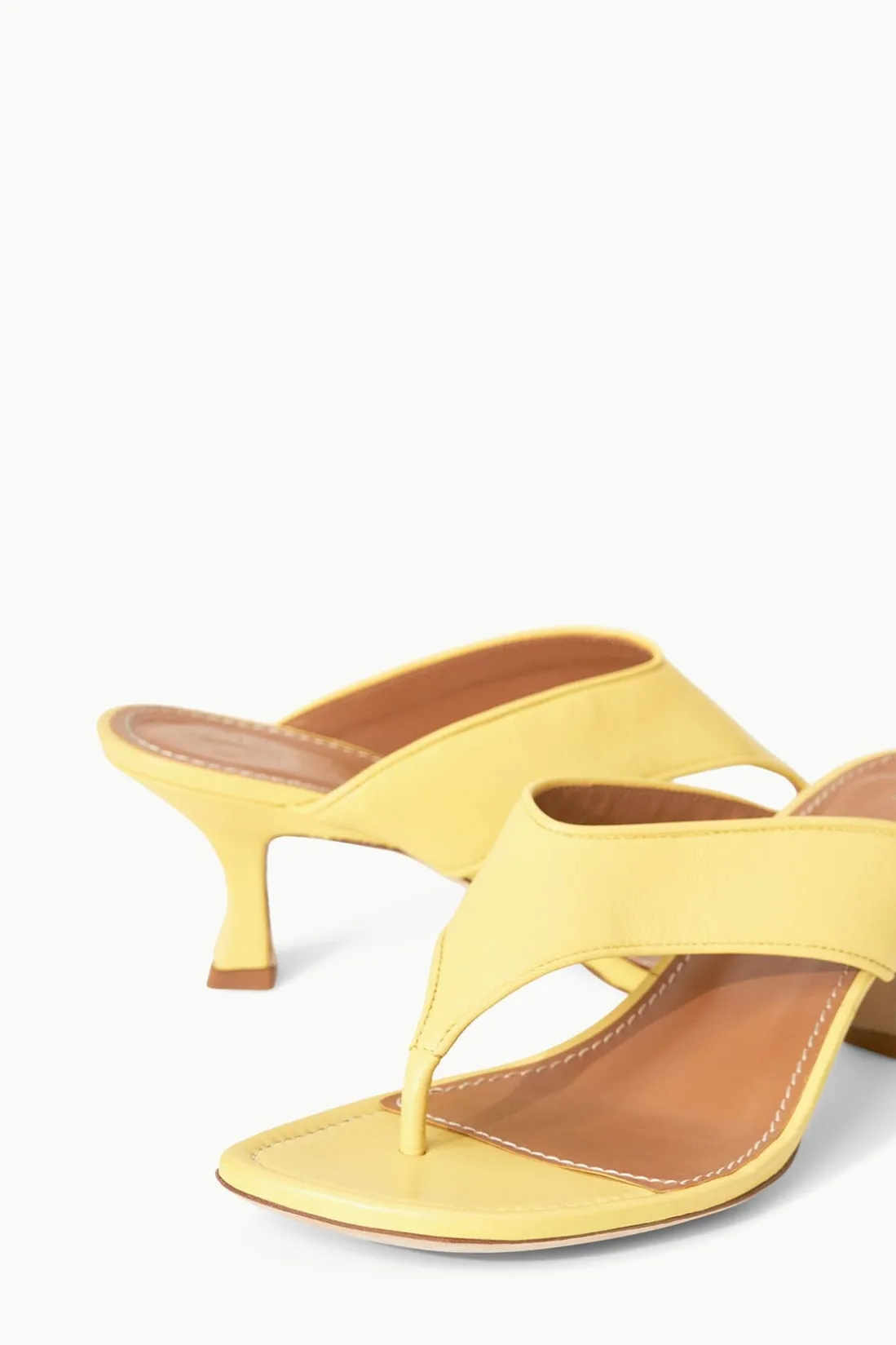STAUD NATALIA THONG SANDAL BUTTERCUP New