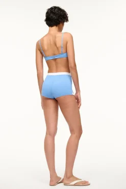 STAUD NELL SWIM SKIRT  AZURE WHITE AZUREWHITE Online