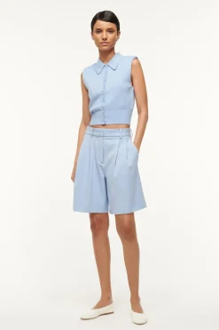 STAUD NOLA SWEATER   PERIWINKLE Discount