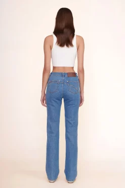 STAUD NOLAN PANT  MEDIUM WASH MEDIUMWASH Hot